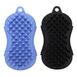 Cepillo De Baño De Silicona Scrubber Para Masaje, 2 Unidades