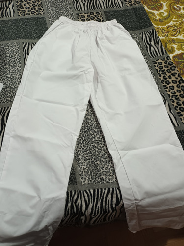 Pantalon De Ambos Blanco De Acrocel Elastizado