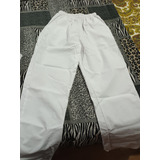 Pantalon De Ambos Blanco De Acrocel Elastizado