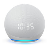 Smart Speaker Amazon Com Alexa E Relógio Echo Dot 5ªgeração