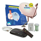 Receptor De Tv Vivensis Vx10 Sat Hd + Antena Banda Ku + Lnbf