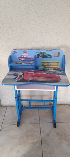 Escritorio Infantil De Cars Usado 