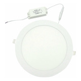 Foco Led Panel 18 Watt Embutido Megabright Luz Fria 6000 K