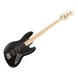 Bajo Electrico Squier Jazz Bass Vintage Modified 77 Cantidad De Cuerdas 4 Color Blk Orientación De La Mano Diestro