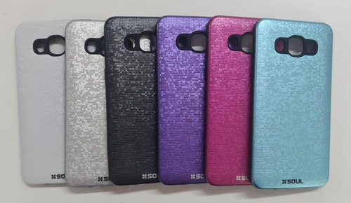 Funda Antigolpes Brillo Pixel Soul Para Samsung J5 2016