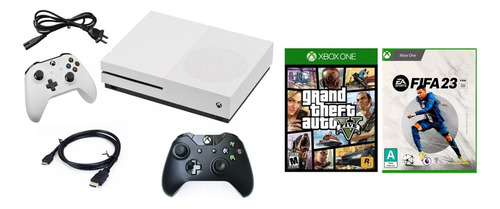 Microsoft Xbox One S 1tb + 2 Control + 2 Disco