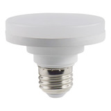 Foco Led Con Pantalla Plana 8w Base E27 3000k 800lm Calux