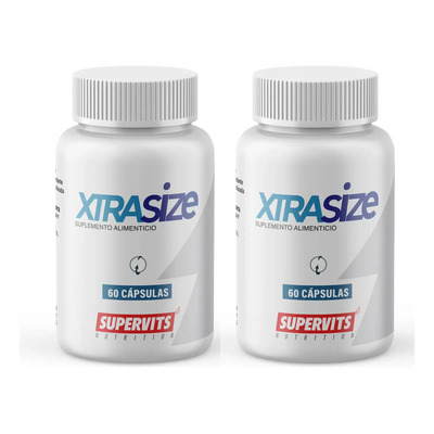 Xtrasize Estrato De Maca 60 Cápsulas Supervits 2pack Sfn Sin Sabor