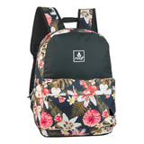 Mochila Reef Sublimada Urbana Mujer Nena 20 Litros Olivos