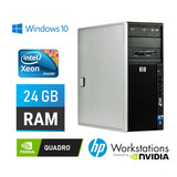 Cpu 24gb Ram/intel Xeon/nvidia Quadro/hpz400 Workstation