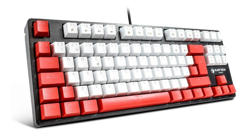 Teclado Gamer Rojo Retroiluminado Antisalpicaduras 