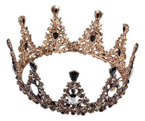 Tiara Elegante Con Forma De Corona De Princesa Para Adornar
