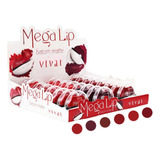 Box Batom Mega Lip Matte C/24 Unidades Vivai - 3129.1.1 Cor Sortidas