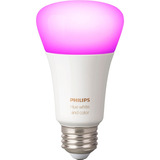 Philips - Hue  A19 Bluetooth Smart Led Bulb - Multicolor
