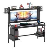 Tiyase Escritorio Para Juegos Con Soporte Para Monitor, Escr