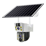 Cámara Solar Inalámbrica De 8mp 4k 4g Sim Para Exteriores De