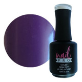 Gel Polish Color Morado Lila X087 Nail Pro Permanente