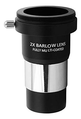 Lente Barlow Kit Accesorios Telescopio Multicapa Metal