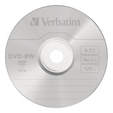 Disco Virgen Dvd+rw Verbatim De 4x