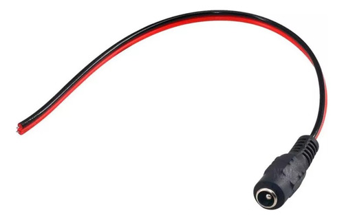 Ficha Conector Plug Hembra Con Cable 12v X50