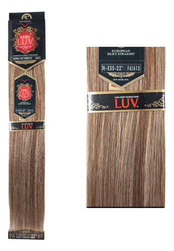 Extension Cabello Luv Remy 100% Humano Remy 22pLG 1.5mts Esp