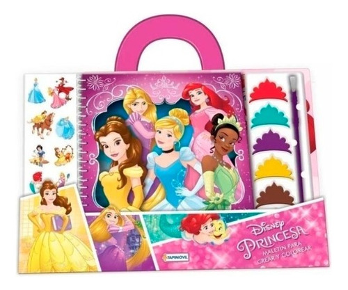 Disney Princesas Maletin Para Colorear