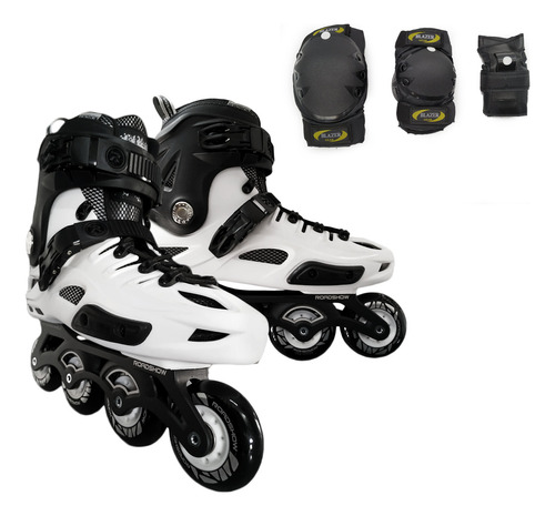 Patines Freeskate Rockeado Profesional B2 + Protecciones