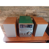 Minicomponente Aiwa Cd-tape-tuner-auxiliar-hifi-stereo