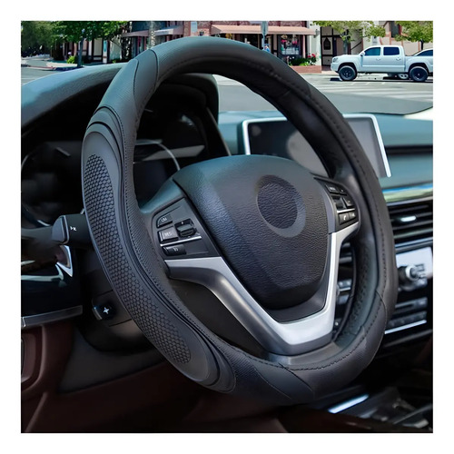 Funda Cubre Volante Deportivo Protector Antiderrapante Auto