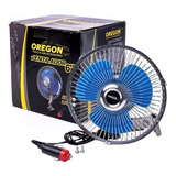 Ventilador Metálico 6  Oregon 12v Universal Reforzado Autos