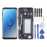 A Pantalla Lcd Tft Con Marco Para Samsung Galaxy S9 Sm-g955