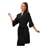 Kimono Bata Negra Estilista
