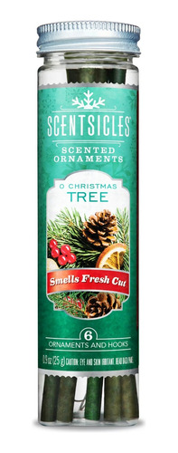 Adornos Perfumados Scentsicles Aroma De Árbol De Navidad