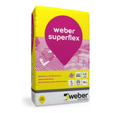 Pegamento Weber Superflex X 30 Losa Radiante Piso Sobre Piso