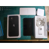 iPhone 11 128gb Negro + Accesorios + Caja Y Funda 