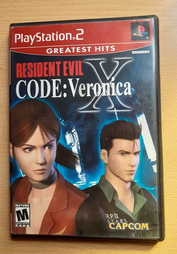 Resident Evil Code Veronica X Playstation 2 Original 