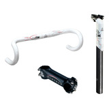 Kit Ruta Itm Alutech Manubrio 42cm Stem 110 Vela 31,6 Italia