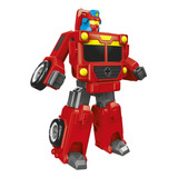 Robot Camion Bombero Transformers Ditoys Fire Truck