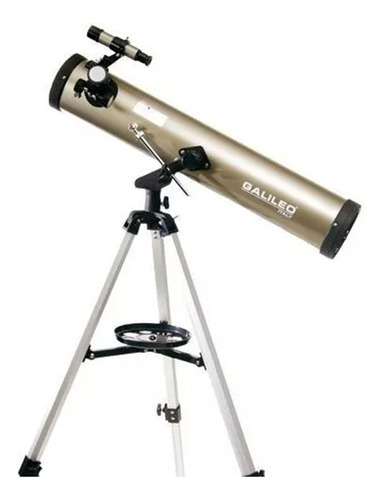 Telescopio Reflector Galileo F700x76 Aumento 525x C/tripode