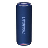 Parlante Tronsmart T7 Lite Ipx7 Bluetooth 5.3 Luces Azul