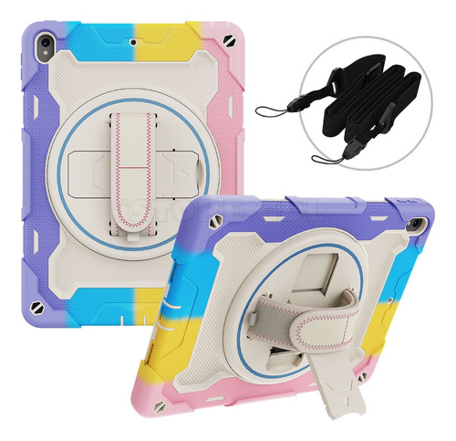 Protector Uso Rudo Correa Para iPad Air 3 10.5 A2152 A2153 