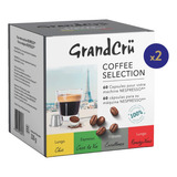  Pack 120 Cápsulas Grand Cru Para Nespresso Coffee Selection