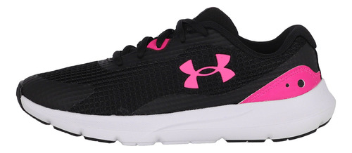 Zapatilla Under Armour Surge 3 Mujer Black/pink Ll