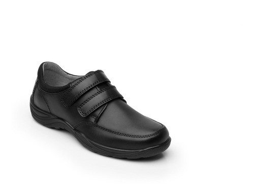 Zapato Escolar Flexi Para Niño Estilo 59917 Negro