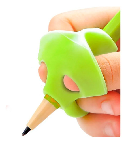 Corrector De Escritura Para Lapiz - Ergonomico Silicon 2 Pzs