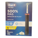Cepillo Electrico Oral B Recargable Pro 2000 4 Cabezales