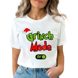 Playera Grinc Navideña Blusa Mujer Regalo Navidad 6m