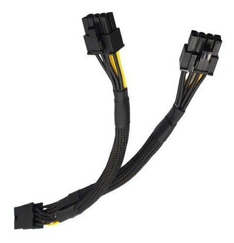 Pcie Splitter Mallado 8 Pines A 6+2 Mineria Reforzado