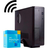 Pc Gabinete Chico Hogar Oficina Pentium 8gb Ram Ssd 240 Wifi