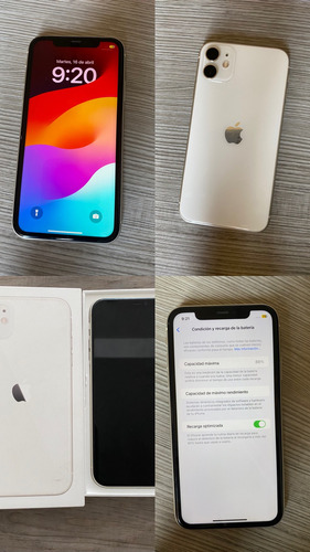 Apple iPhone 11 (128 Gb) - Blanco Perfecto Estado